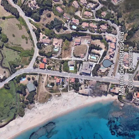 펜션 Casa Sognu Vue A 200m D'agosta A Dans Golfe D'ajaccio Pietrosella